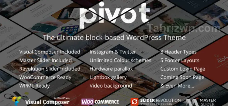 Pivot Multi-Purpose HTML with Page Builder v2.0.3