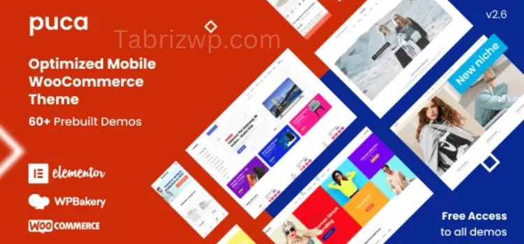 Puca – Optimized Mobile Woocommerce Theme v2.6.28